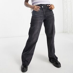 Stradivarius Uneven Waist Dad Jeans - US 6